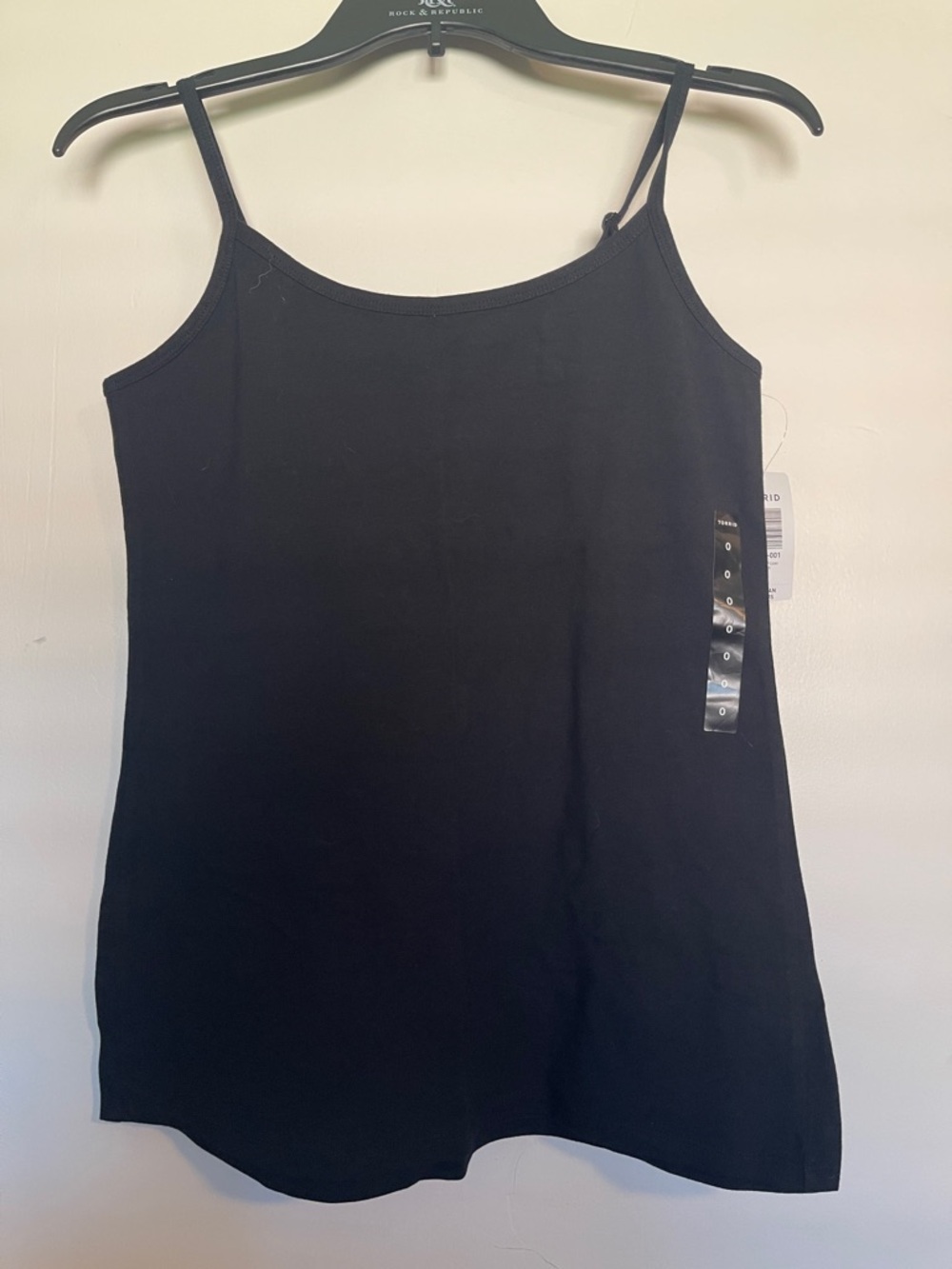 torrid Black Cami with Spaghetti Straps